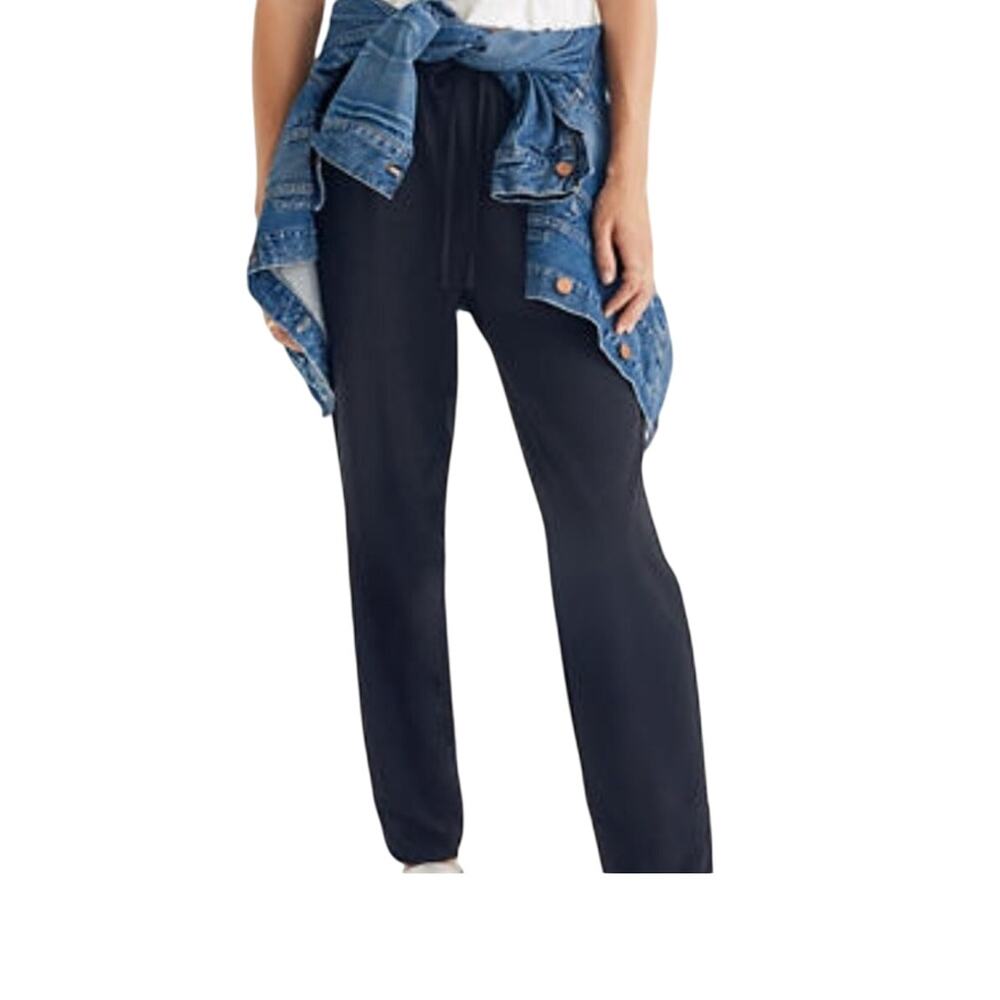 Madewell Black Track Trousers Size Small